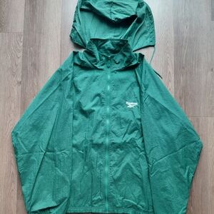Reebok Green Windbreaker Jacket
